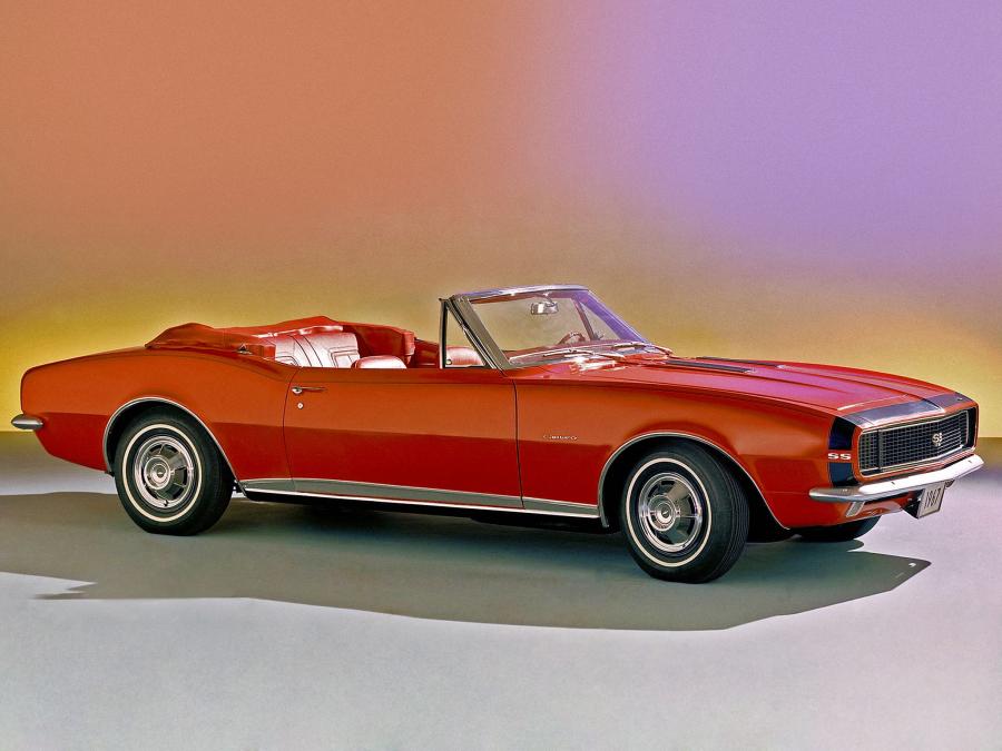  Chevrolet Camaro RS/SS 350 Convertible (12467) 1967 года  (фото 1 из 18)